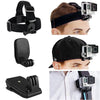 Replacement Head & Backpack Mount Bundle for GoPro Hero 10, Hero 9, Hero 8, Hero 7, SJCAM, YI DJI Osmo Action Cameras