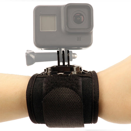 Adjustable Wrist Strap Mount, 360 Degree Rotating Arm Band Holder for GoPro Hero 11 10 9 8 7 6 5s 5 4s 4 3+ and More Camera Accessories
