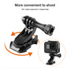 360° Rotatable J Hook Rotation Turntable Quick Release Buckle Mount for GoPro 11 10 9 8 7 6 5 4 4k Eken AKASO SJCAM YI and Other Action Cameras