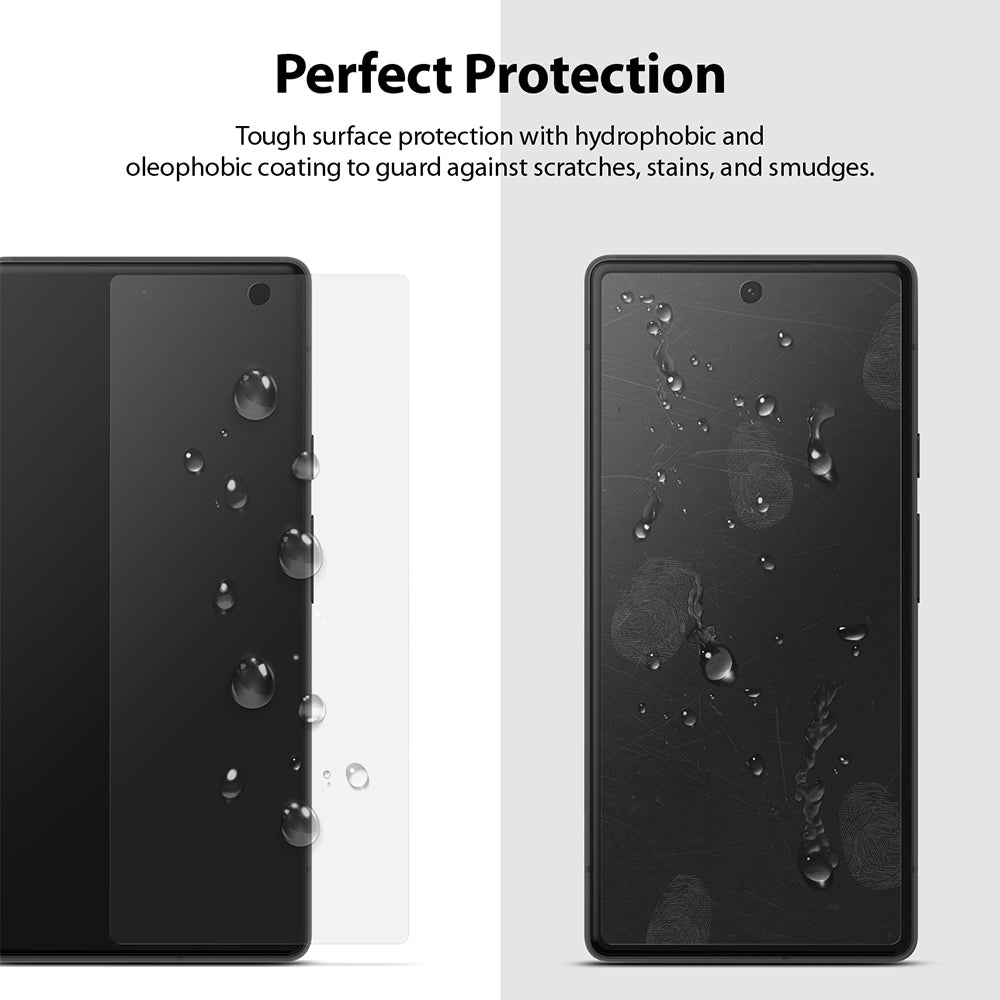 Google Pixel 6 Screen Protector| Invisible Defender Full Coverage| Black