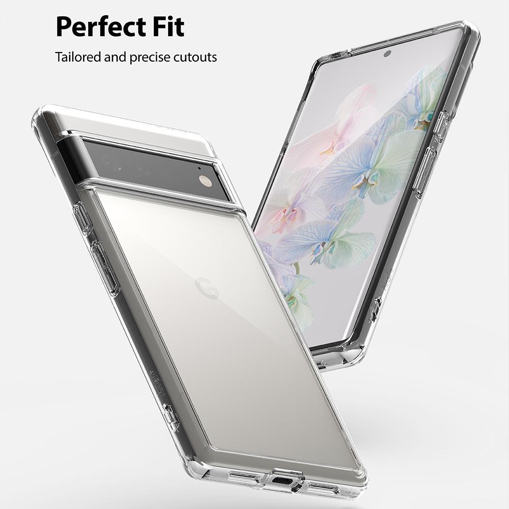 Google Pixel 6 Pro Case Cover| Fusion Magnetic Series| Clear