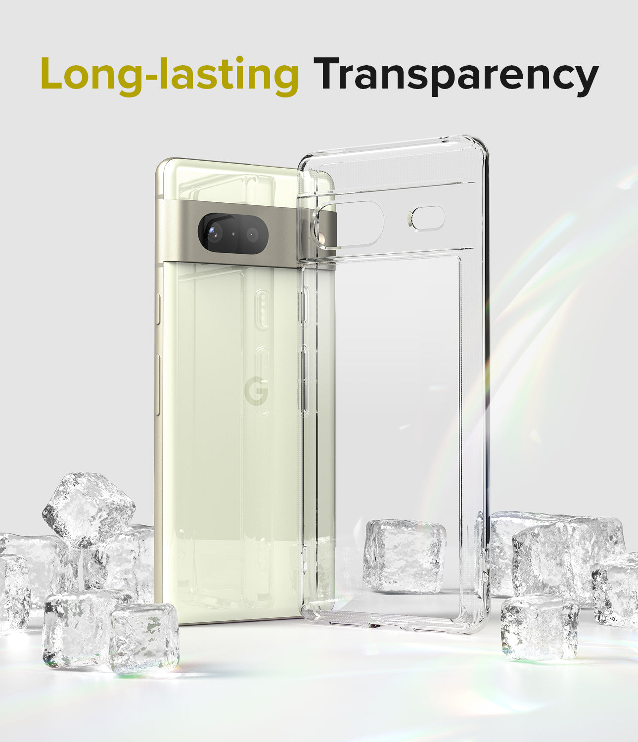 Google Pixel 7 Case Cover| Fusion Series| Clear