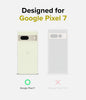 Google Pixel 7 Case Cover| Fusion Series| Matte Clear