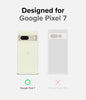 Google Pixel 7 Case Cover| Onyx Series| Black