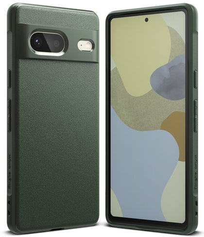 Google Pixel 7 Case Cover| Onyx Series| Dark Green