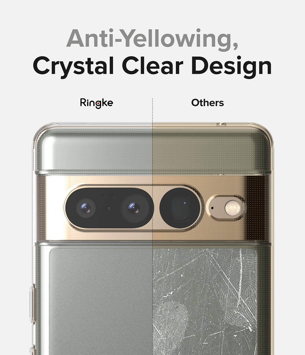 Google Pixel 7 Pro Case Cover| Fusion Series| Matte Clear