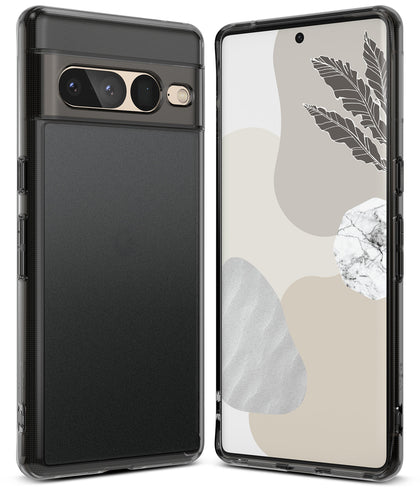 Google Pixel 7 Pro Case Cover| Fusion Series| Matte Smoke Black