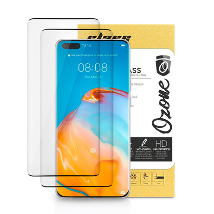 Huawei Mate 40 Pro Screen Protector | Tempered Glass | 2 Pack - Black