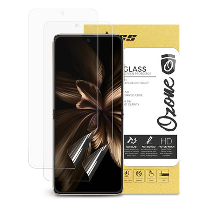 Huawei P50 Pocket Screen Protectors | Flexible TPU Film Full Coverage Screen Guard | Pack Of 2 Front Only