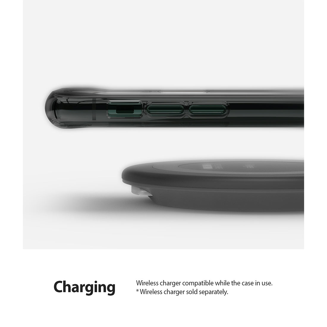 Apple iPhone 11 Pro Ringke Fusion Case Smoke Black