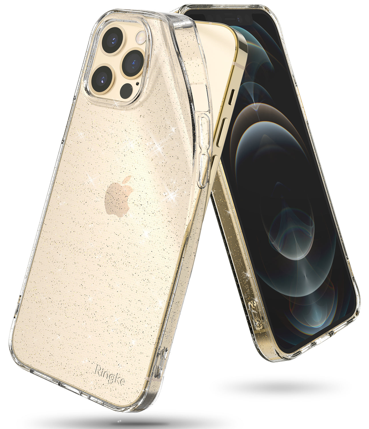 Apple iPhone 12 Pro Ringke Air Case Glitter Clear