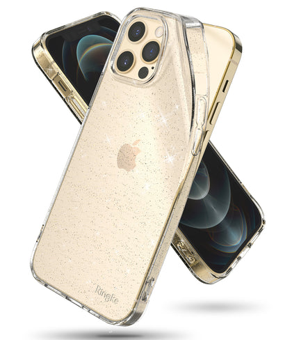 Apple iPhone 12 Pro Max Ringke Air Case Camo Glitter Clear