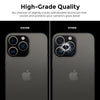 Apple iPhone 13 Pro /Apple iPhone 13 Pro Max Camera Lens Protector| Aluminum Frame Tough Camera Protective with Glass Lens Cover |