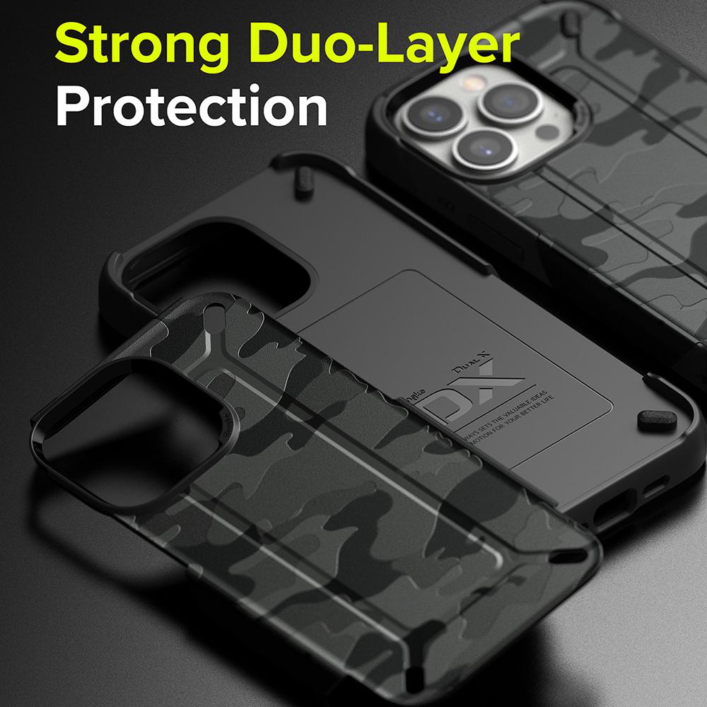 Apple iPhone 13 Pro Case Cover| DX Series| Gunmetal