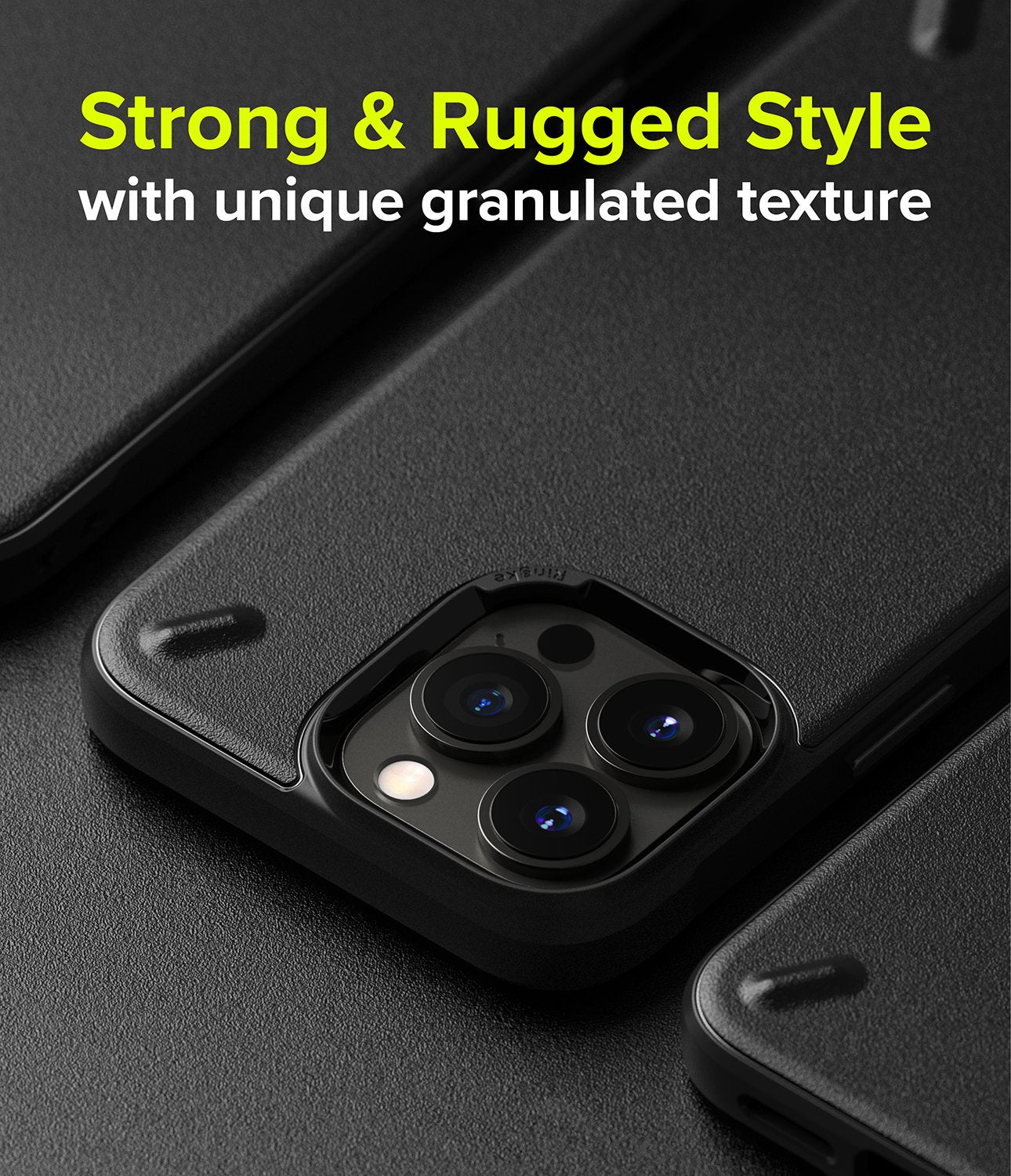 Apple iPhone 13 Pro Case Cover| Onyx Series| Black