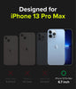 Apple iPhone 13 Pro Max Case Cover| DX Series| Camo Black