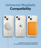 Apple iPhone 14 Case Cover| Fusion Magnetic Series| Matte Clear