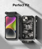 Apple iPhone 14 Case Cover| Fusion-X Series| Camo Black
