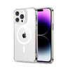 Apple iPhone 14 Pro Case | TPU Acrylic Slim Thin Magnetic Mobile Phone Cover  | Clear