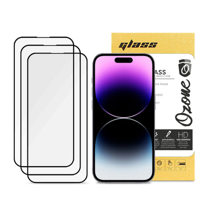 iPhone 14 Pro Max Screen Protectors | Tempered Glass | Pack of 3