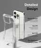 Apple iPhone 14 Pro Max Case Cover | Fusion Bumper  Series | Matte Smoke Black