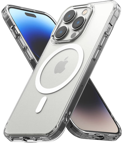 Apple iPhone 14 Pro Max Case Cover| Fusion Magnetic Series| Matte Clear