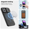 iPhone 15 Pro Case Cover | Camshield Pro Magnetic Series | Black