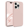 iPhone 15 Pro Case Cover | Liquid Silicone Series | Pink Sand2