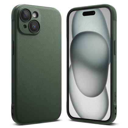 iPhone 15 Plus Case Cover| Onyx Series | Dark Green