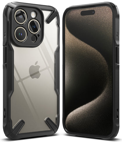 iPhone 15 Pro Max Case Cover| Fusion-X Series | Black