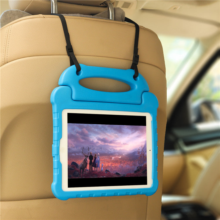 Kids Case for iPad 10 (10.9-Inch, 2022 Model, 10th Generation)|Shockproof Eva Case Cover with Rotating Handle Stand |Blue