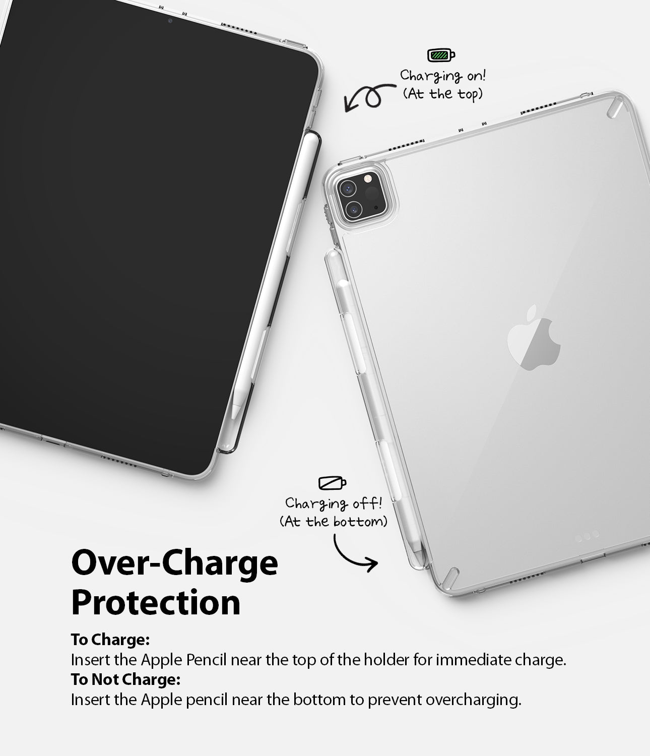 Apple iPad 16 Ringke Fusion Case Clear