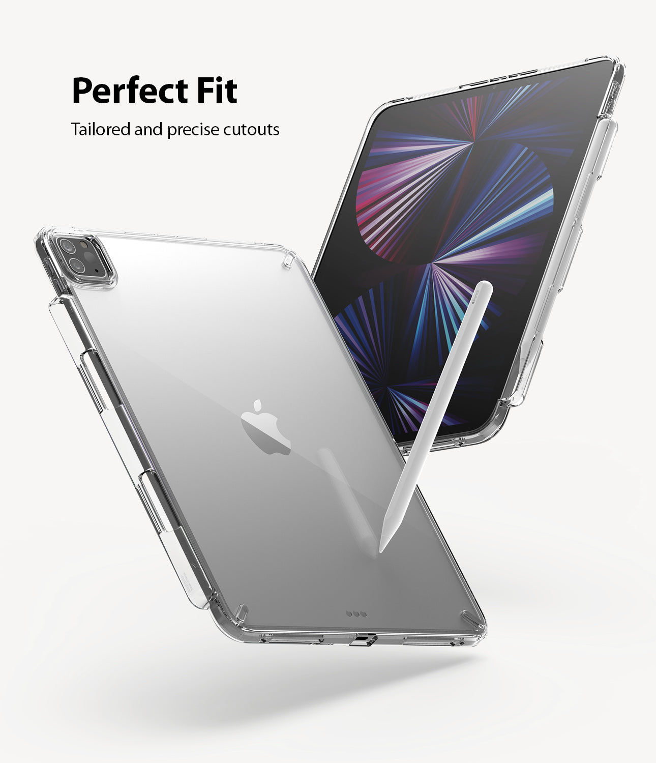 Apple iPad 16 Ringke Fusion Case Clear