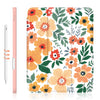 iPad Pro 12.9 2021/2020/2018 Case | Soft TPU Floral Protective Shockproof Cover Tablet Case Cover |Off White