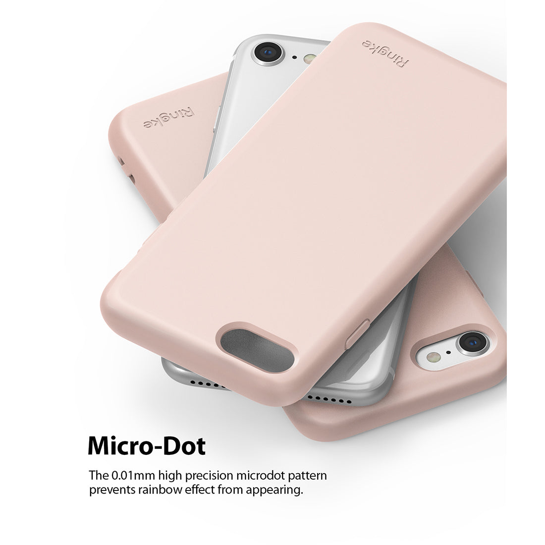 Apple iPhone SE 2 Ringke Air Series Case Pink