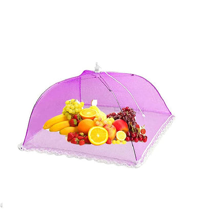 Mesh Food Cover Tent [ Large Size ] Umbrella Food Cover |Pink