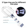 Hanging Organizer for Sponge, Dish Brush, Cleaning Scrubber, Microfiber Towels and Dish Wand [ Sink Kitchen Organizer ] - Small