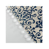 Fridge Dust-Proof Cotton Cover |Blue Pattern