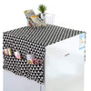 Fridge Dust-Proof Cotton Cover |Black Pattern