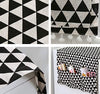 Fridge Dust-Proof Cotton Cover |Black Pattern