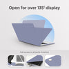 Matte Case Combo | MacBook Pro 14 inch Case 2023 2022 2021 Release M3 A2918 A2992 M2 A2779 M1 A2442 Pro Max Chip | Rock Grey