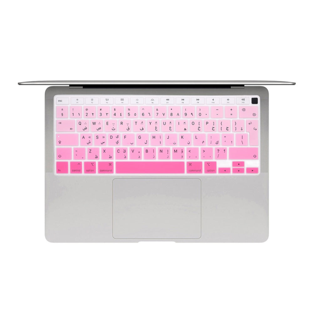 Macbook Keyboard Cover Skin For MacBook Air 13 inch 2021 2020  A2337 M1 A2179 Anti-Glare Anti Scratch Laptop Keyboard Protector - Gradient Pink