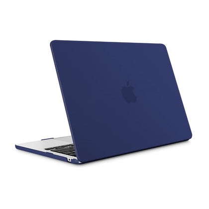 Frost Matte Rubberized Case For MacBook Air 13.6inch 2022 A2681 M2 Chip with Liquid Retina Display Touch ID,  Dark Blue