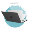 Matte Case Compatible for MacBook Pro 16 inch Case A2485 Hard Shell Cover for 2021 MacBook Pro 16.2 with M1 Pro / M1 Max Chip & Touch ID -Black