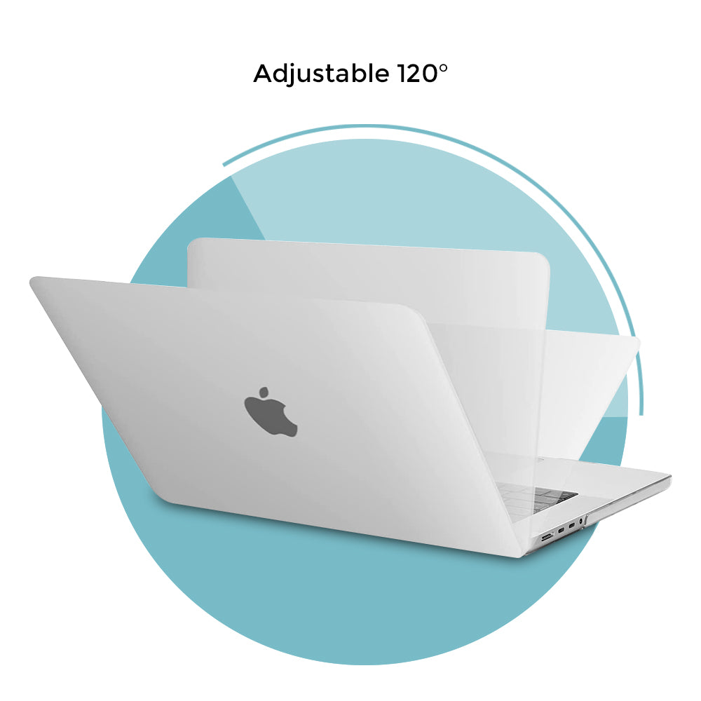 Matte Case Compatible for MacBook Pro 14 inch Case A2442 Hard Shell Cover for 2021 MacBook Pro 14.2 with M1 Pro / M1 Max Chip & Touch ID -White