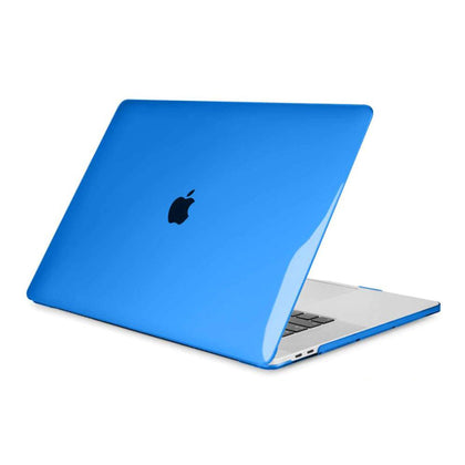 Crystal Clear Case for Macbook Pro 16 Inch Cover 2019 Compatible with A2141 Blue