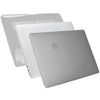 Crystal Clear Case for Macbook Pro 16 Inch Cover 2019 Compatible with A2141 Grey
