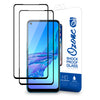 Oppo A53 Screen Protector | Tempered Glass Protector | Black |Pack of 2