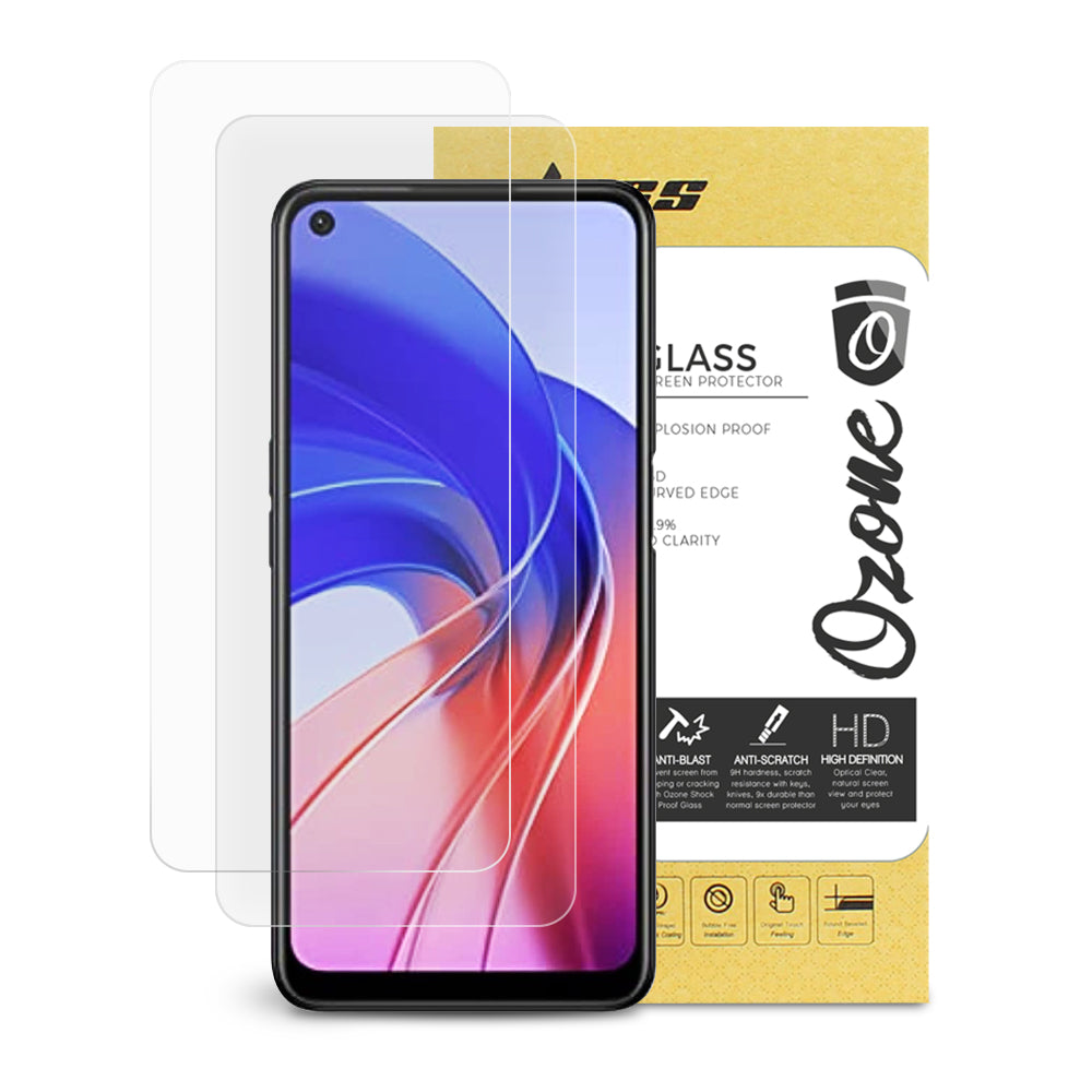 OPPO A55 LTE Screen Protectors | Tempered Glass  | Pack of 2