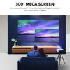 1080P LED Projector |7000 Lumens/Screen Size upto 300 inch| Full HD Home Theater Outdoor Gaming Projectors